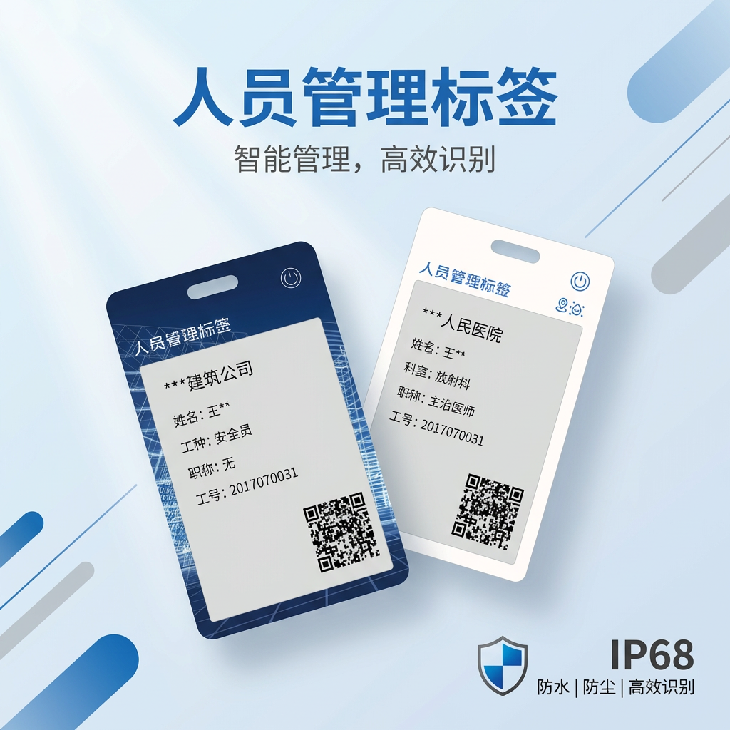 人员管理标签产品宣传图