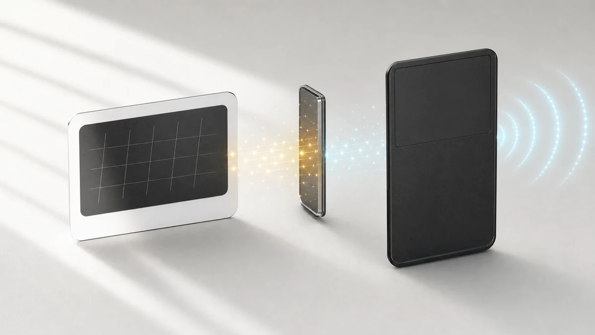 The Energy Budget of a Light-Energy Tracker Card